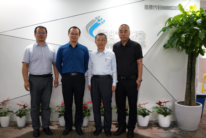 中国工程院院士、中国电子科技集团首席科学家陆军到访当虹科技 共商超高清时代新发展